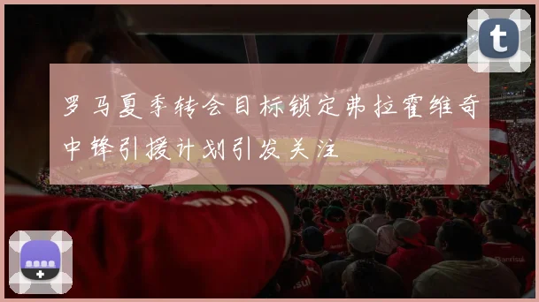 罗马夏季转会目标锁定弗拉霍维奇中锋引援计划引发关注