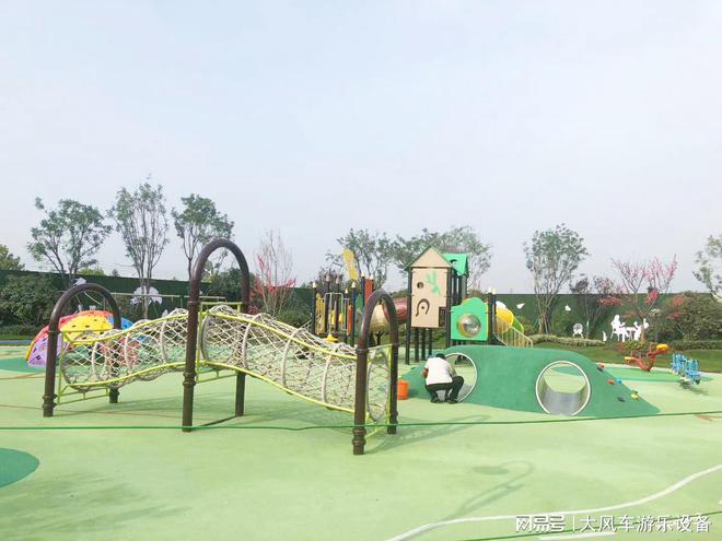 幼儿园攀爬架儿童室外运动器材开云(图3)